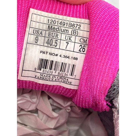 Brooks Ravenna 5 Womens 9M Pink Gray Mesh Running Athletic Shoes - Picture 10 of 12